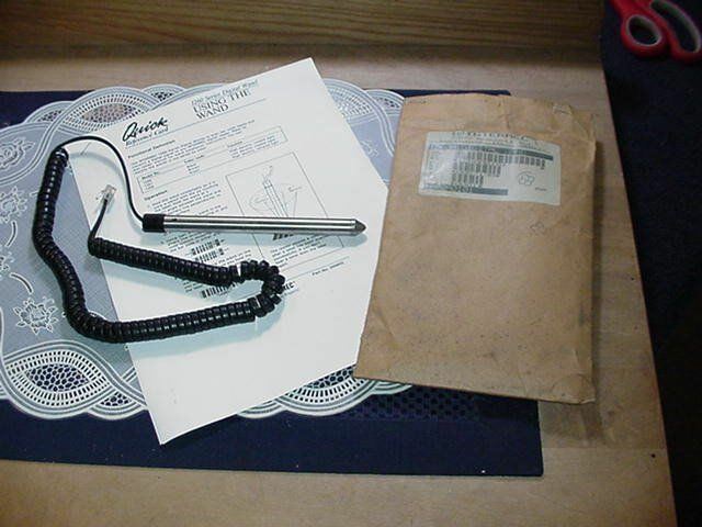 Intermec 1260A Digital Wand 1260A0101 Series 1260 with Instructions NEW!
