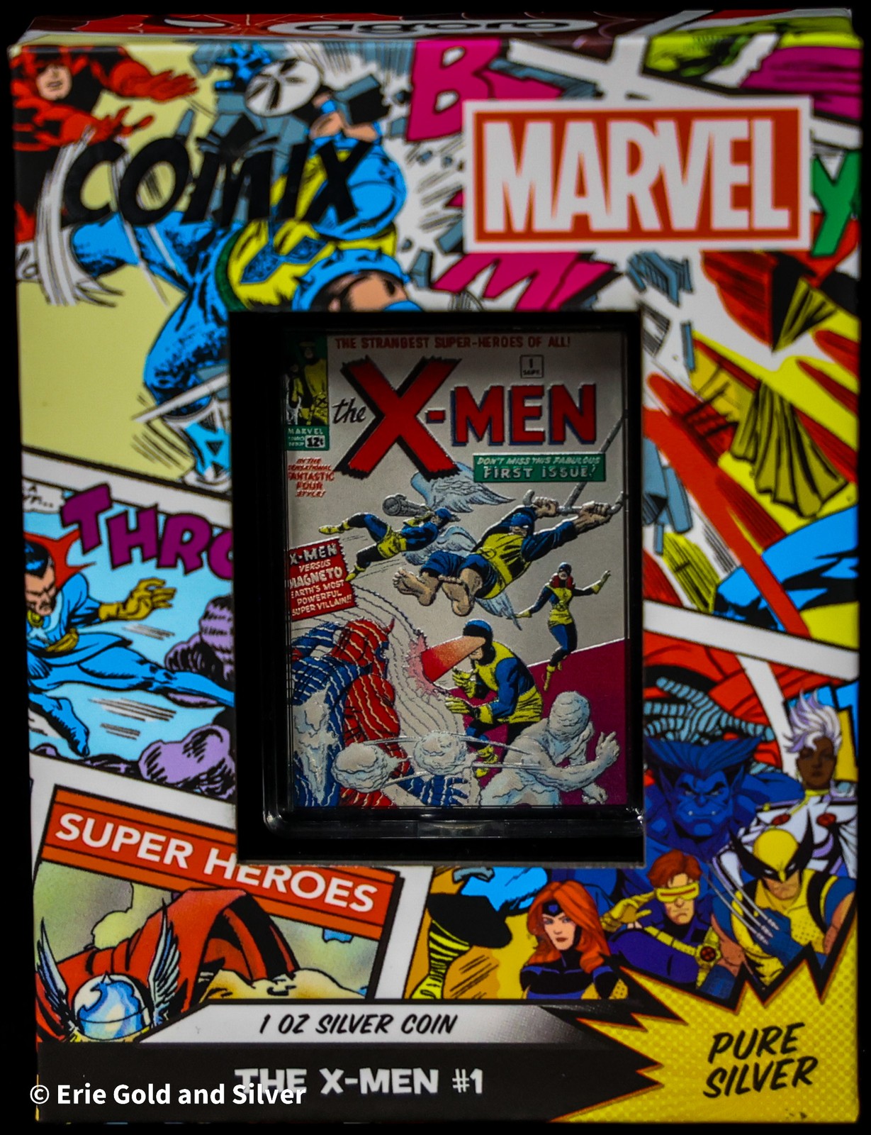 2024 Comix 1 oz Silver Marvel X-Men #1 in OGP