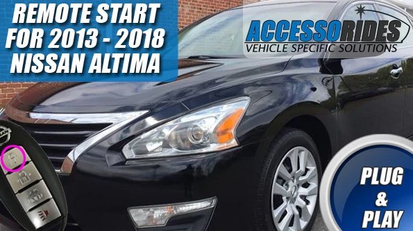 Fits: 2013 - 2018 Nissan ALTIMA REMOTE START PLUG AND PLAY STARTER
