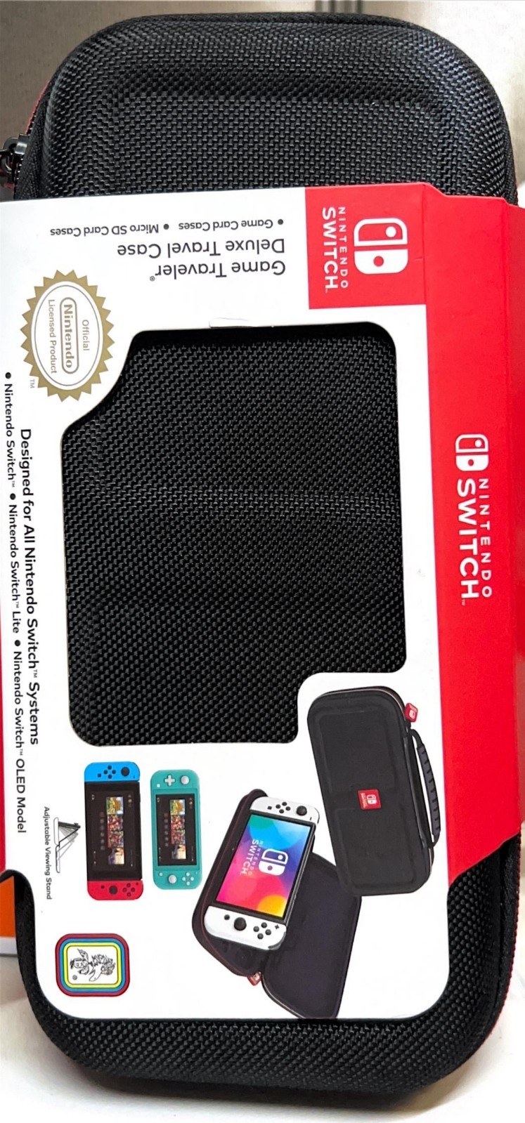 Nintendo Switch Game Traveler Deluxe Travel Case - Black