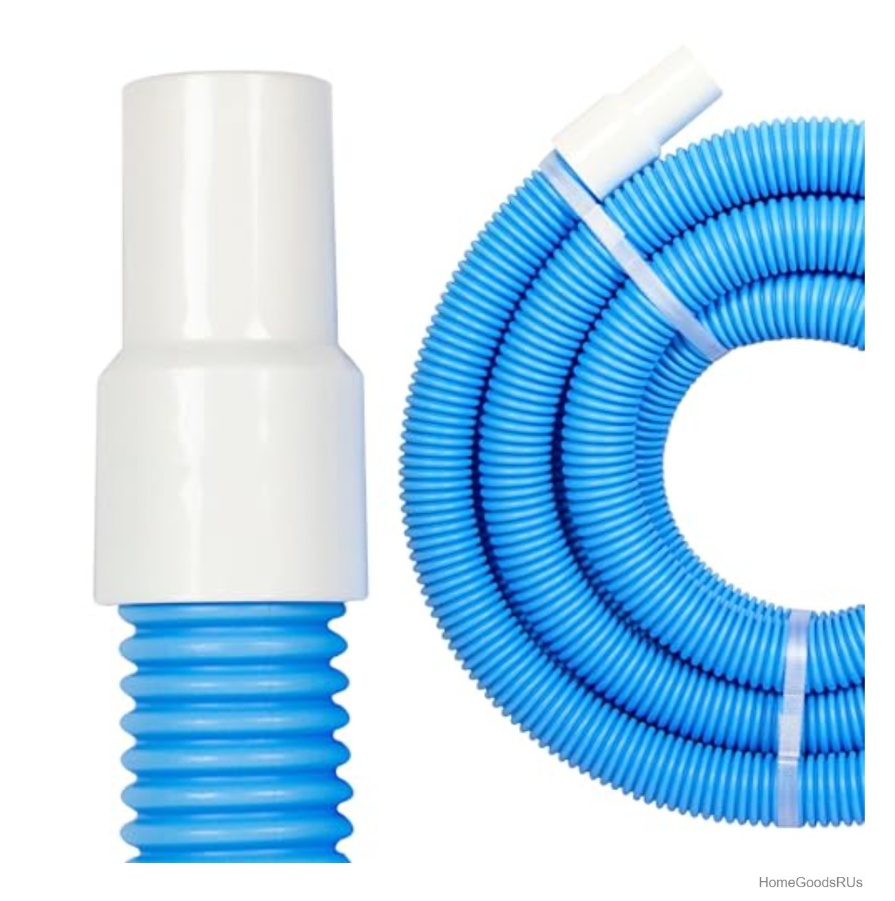 Swimming Pool Vacuum Hose 1.25 Inch 18 Foot Heavy Duty For Inground Above Ground