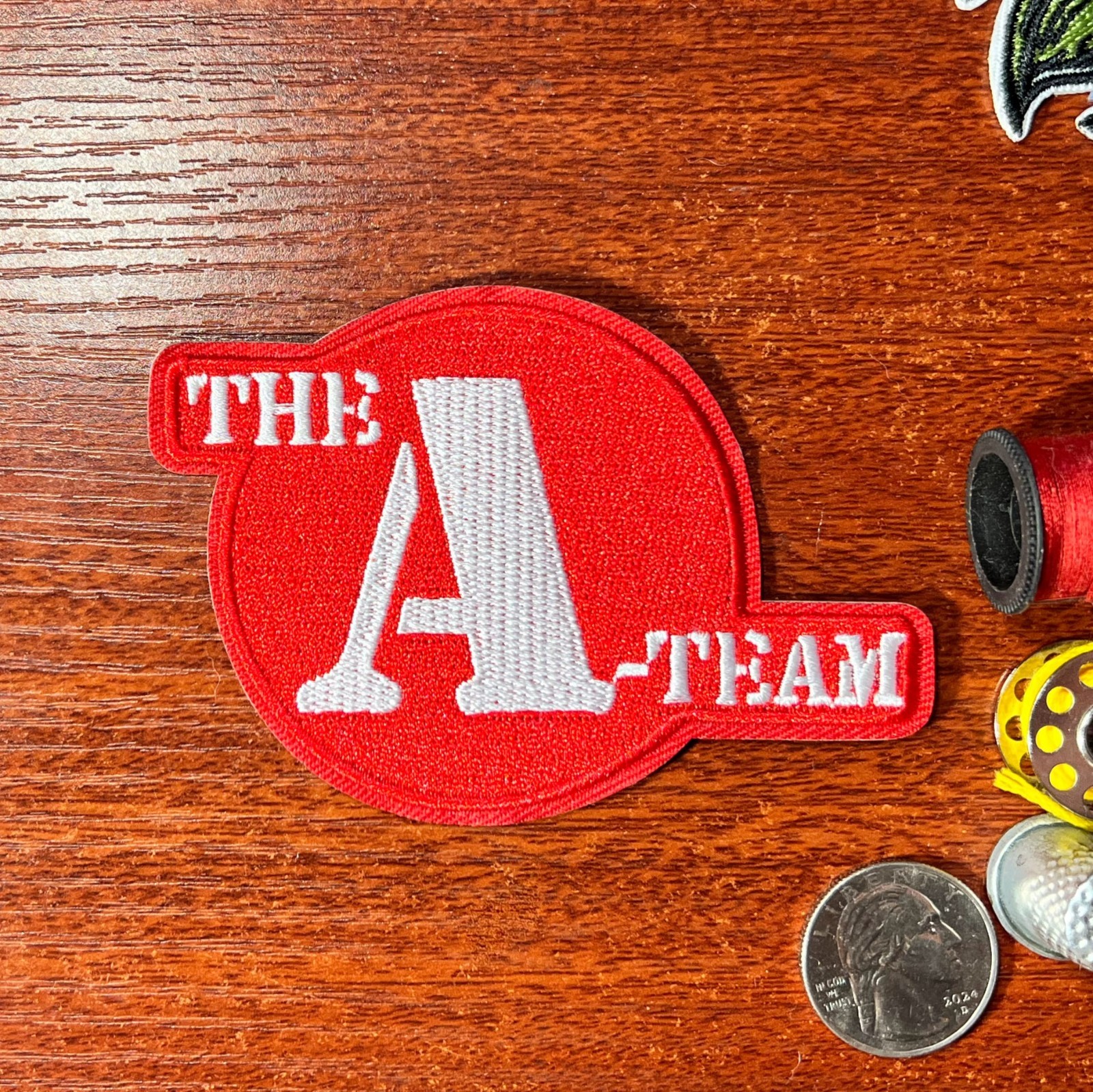 The A Team Patch 80s Cult Classic TV Show Mr. T Embroidered Iron On 2.75x3.75"