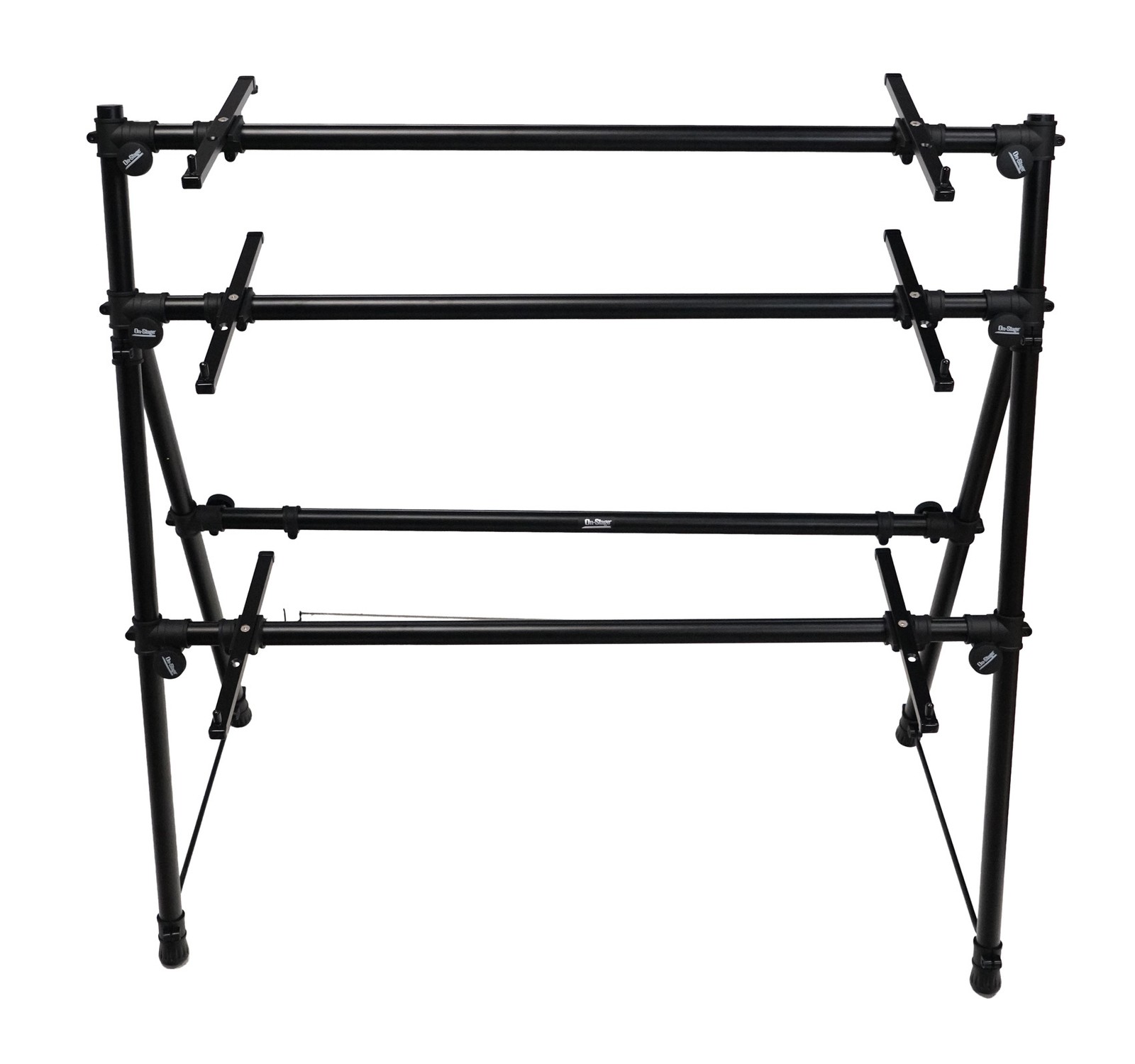 On-Stage KS7903 Adjustable Foldable Three-Tier A-Frame Keyboard Stand