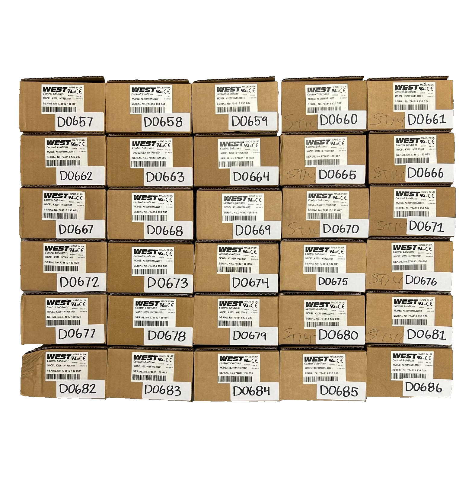 West Control Solutions KS2011HYRL02001 Temperature Controller