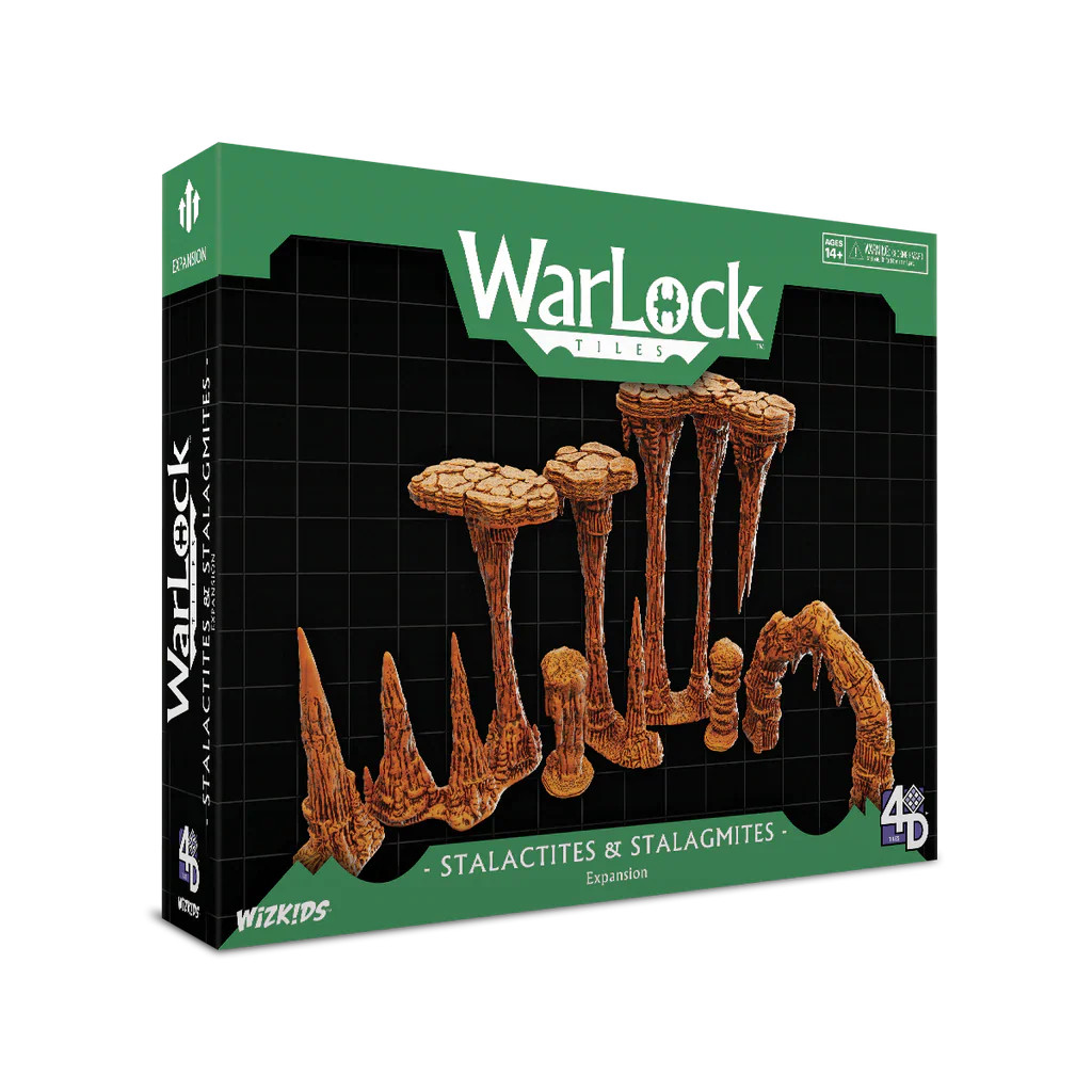 WarLock Tiles: Accessory - Stalactites & Stalagmites NEW NIB ACG