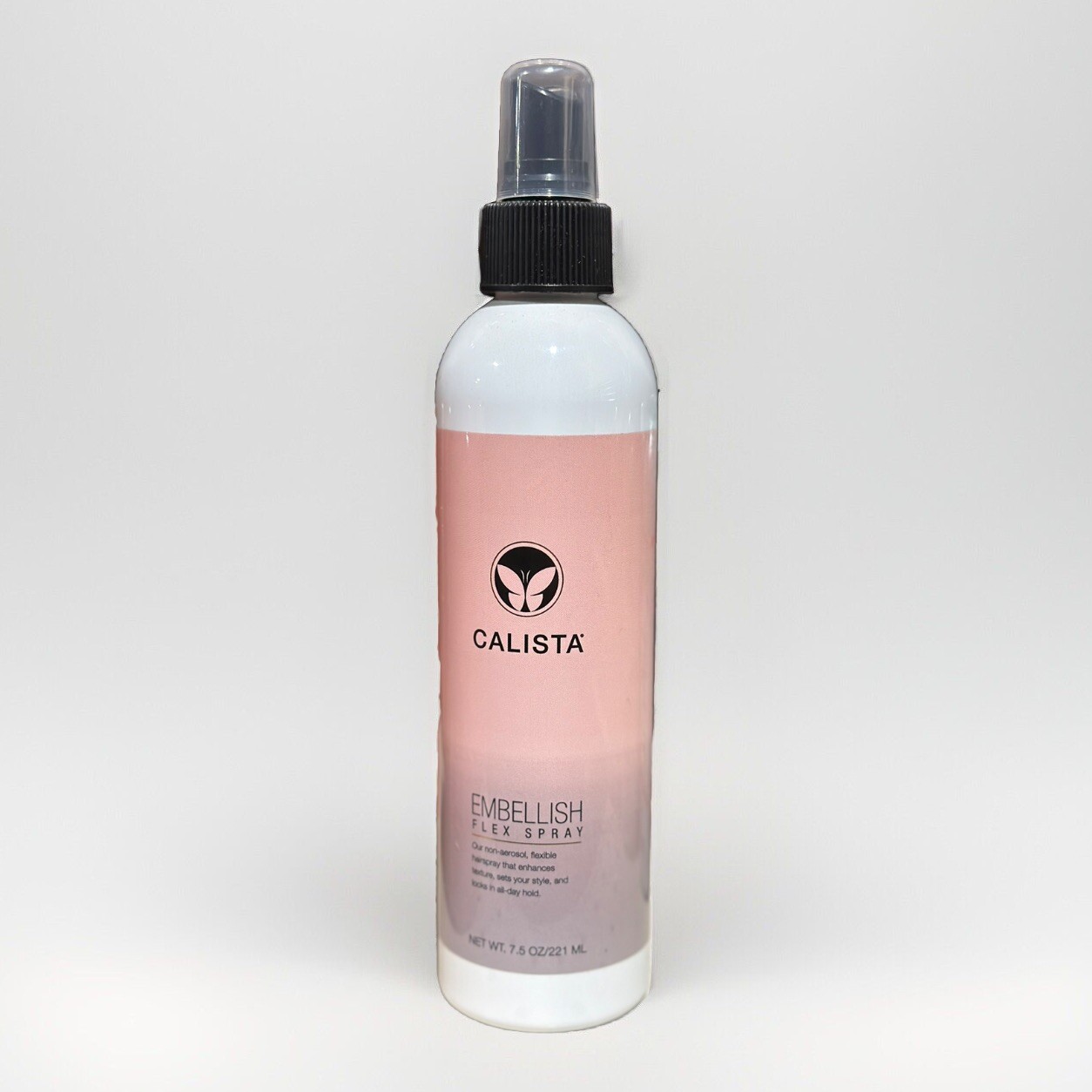 Calista Embellish Flex Spray Hair Flexible Texture Long Last Hold 7.5 oz NEW