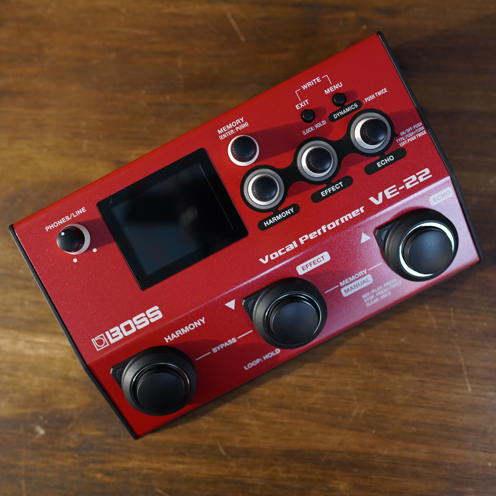 Boss VE-22 Vocal Effects and Looper Pedal Guitar