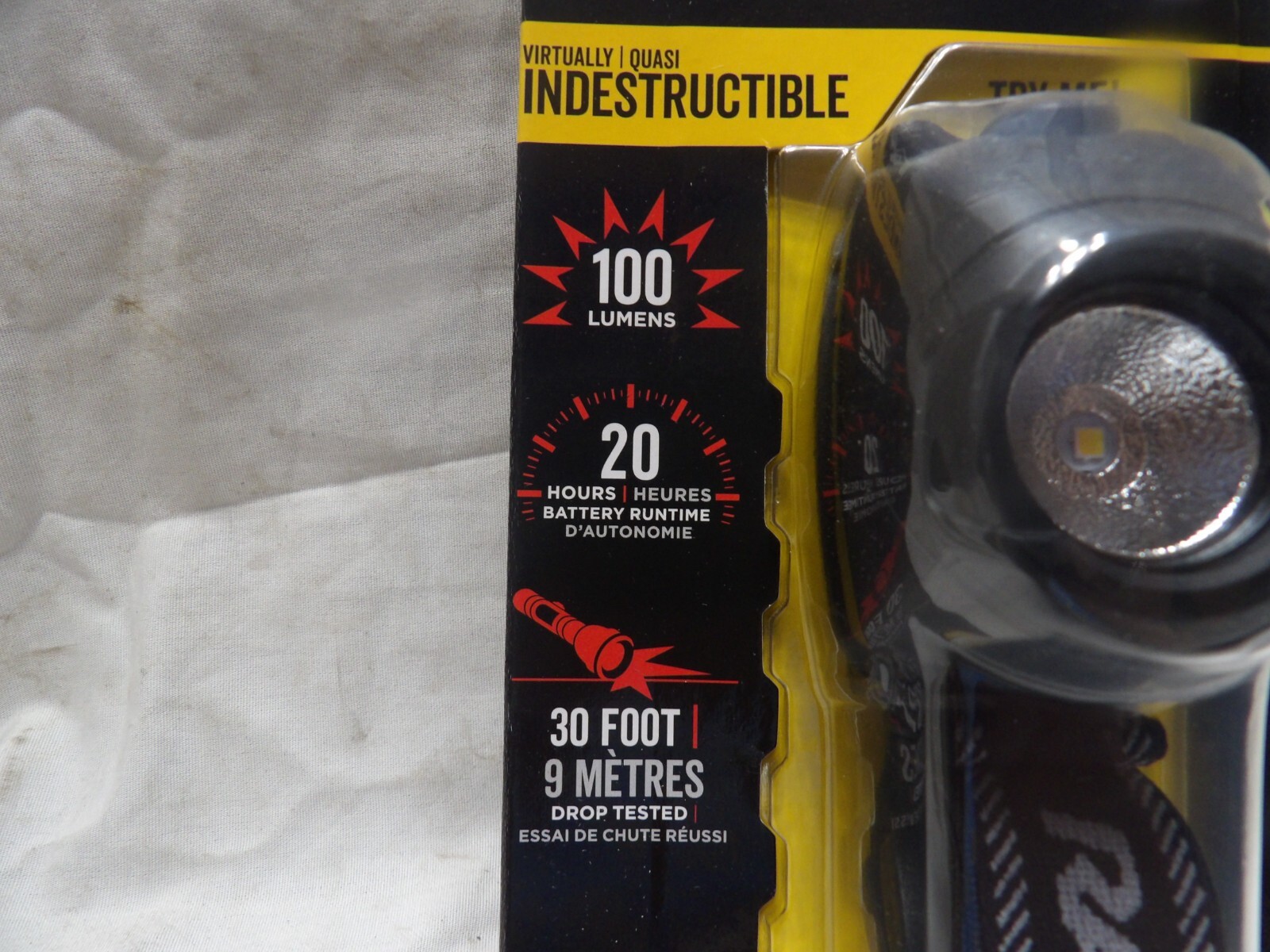 Rayovac Virtually Indestructible Headlight 3AAA