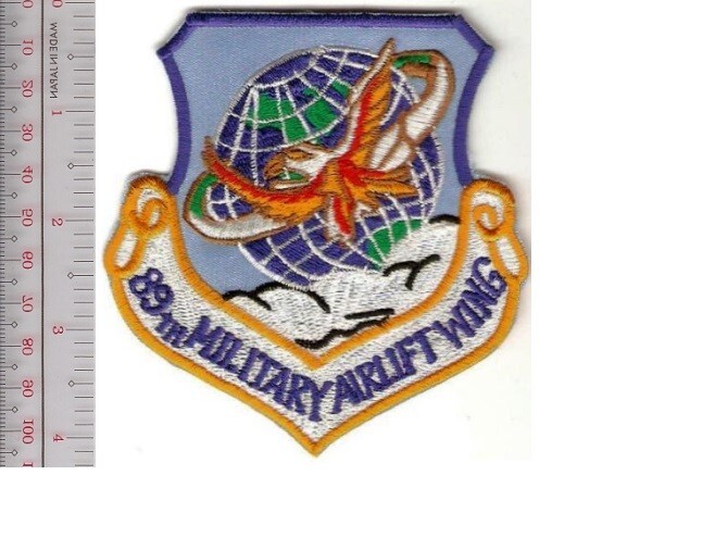US Air Force Maryland 89th Military Airlift Wing Andrews Air Force NO TARIFF
