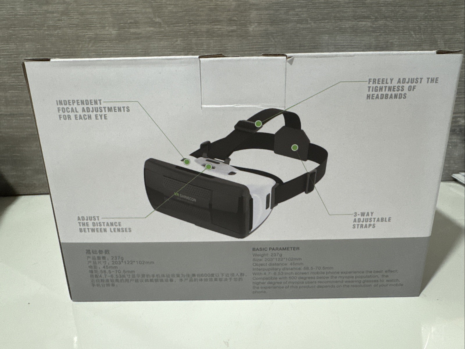 VR Shinecon Virtual Reality Glasses