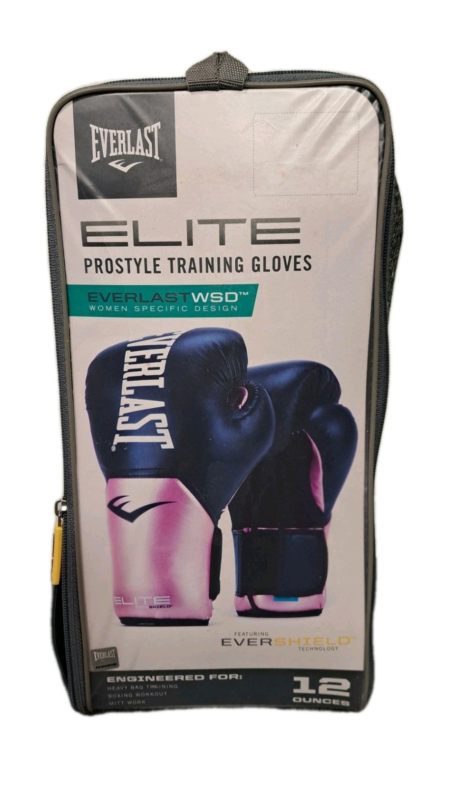 EVERLAST Women’s Pro Style TrainingBoxing Gloves - 12 Oz. - Pink - Slightly Used