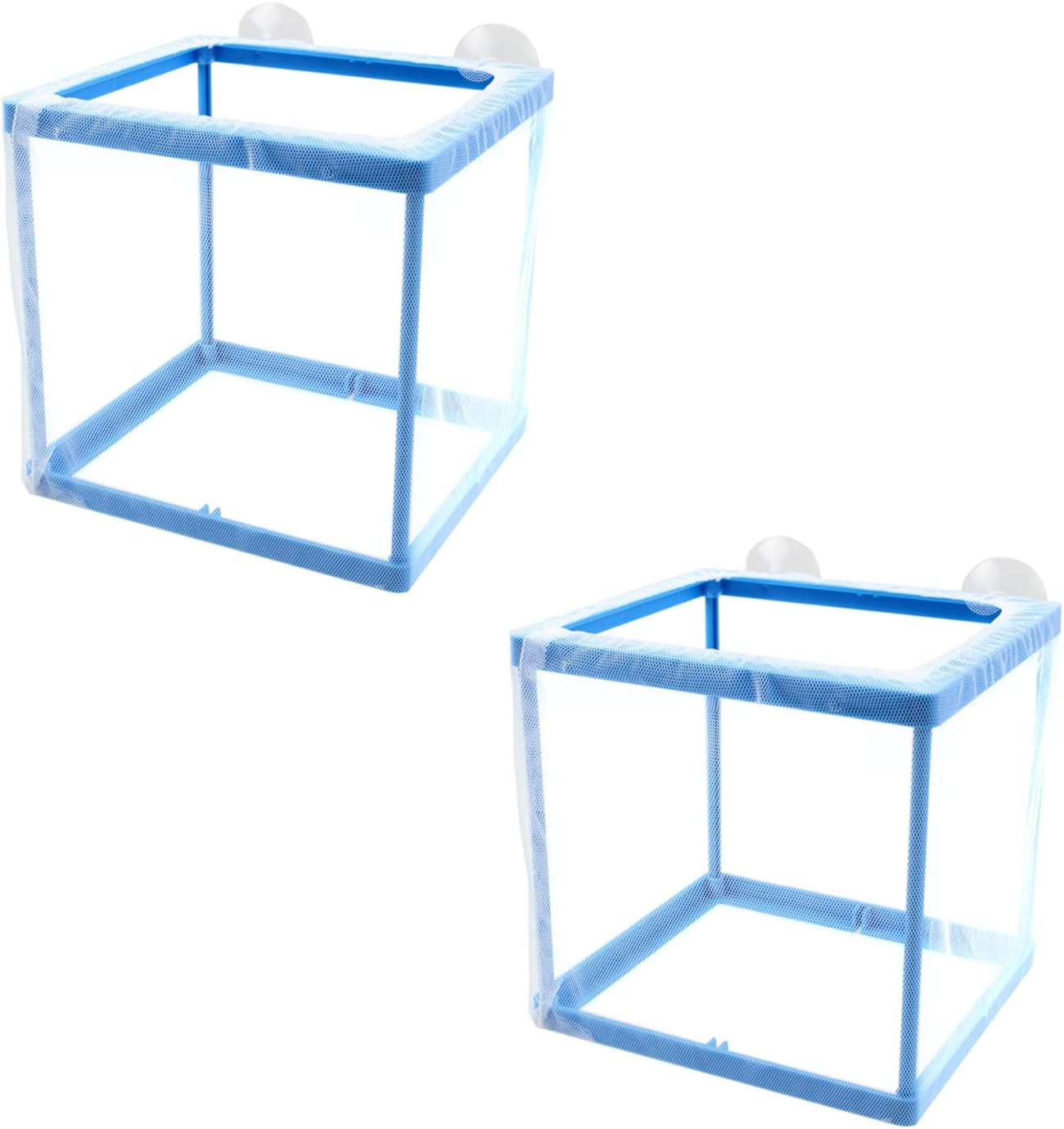 Fish Tank Breeder 2 Pcs Small Mesh Net Fry Saver Aquarium Spawn Hatchery Isolati