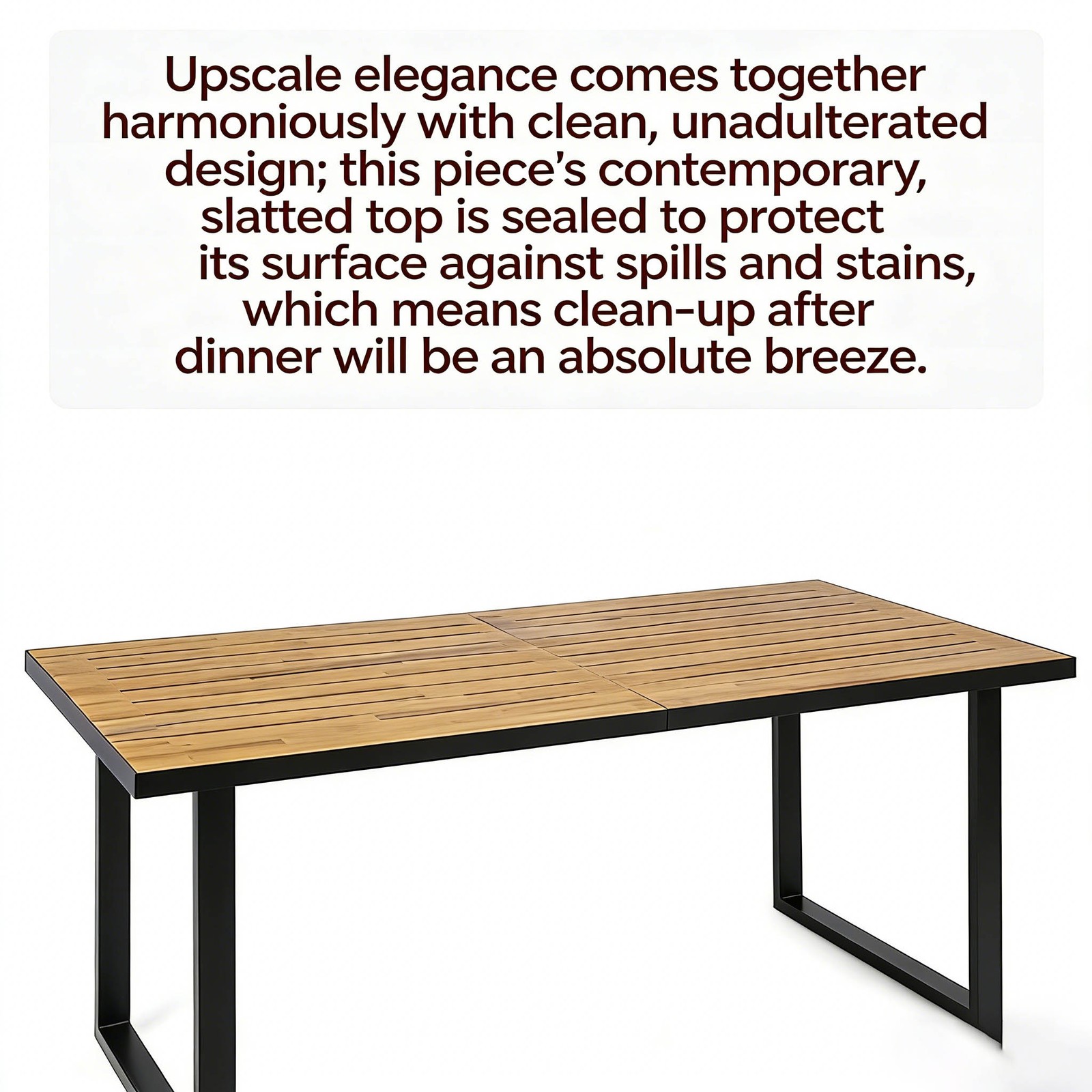 70in Dining Table