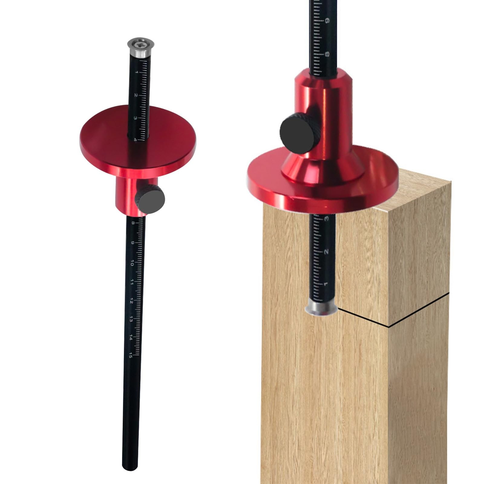 Fafeicy Wheel Marking Gauge, European Aluminum Alloy 1 Count (Pack of 1)