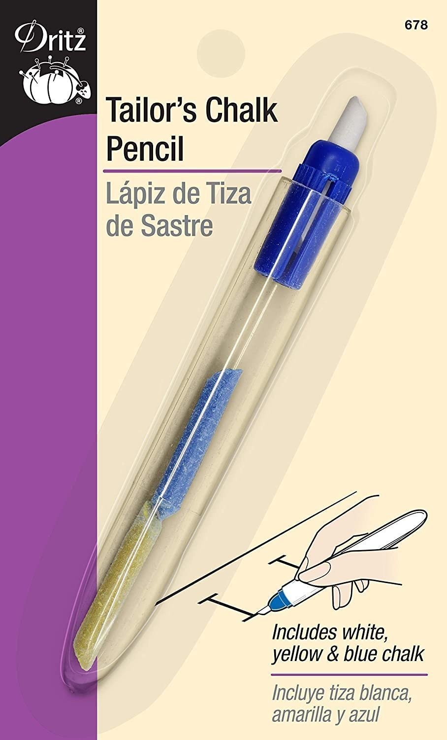 Dritz 679 Tailor's Chalk Pencil