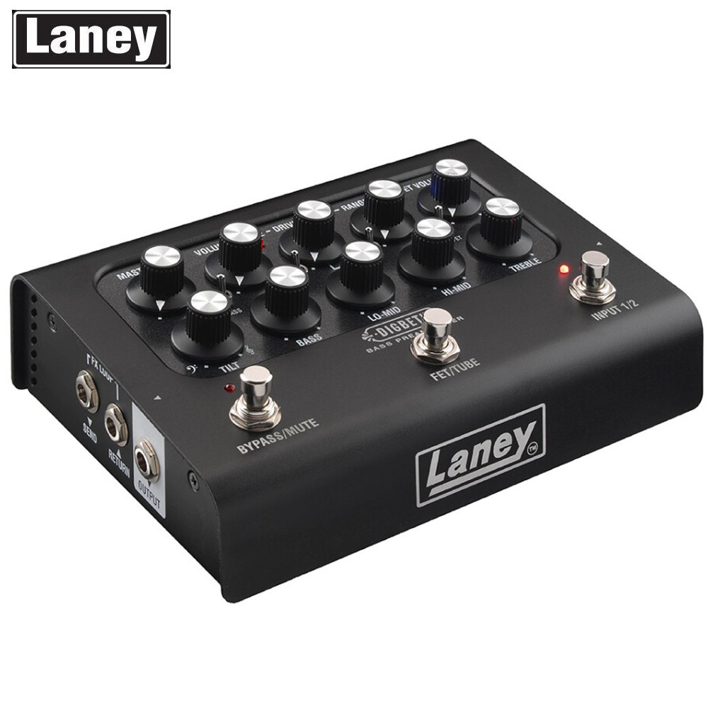 Laney Black Country Custom DIGBETH Nathan East Signature Bass Pre Amp Pedal