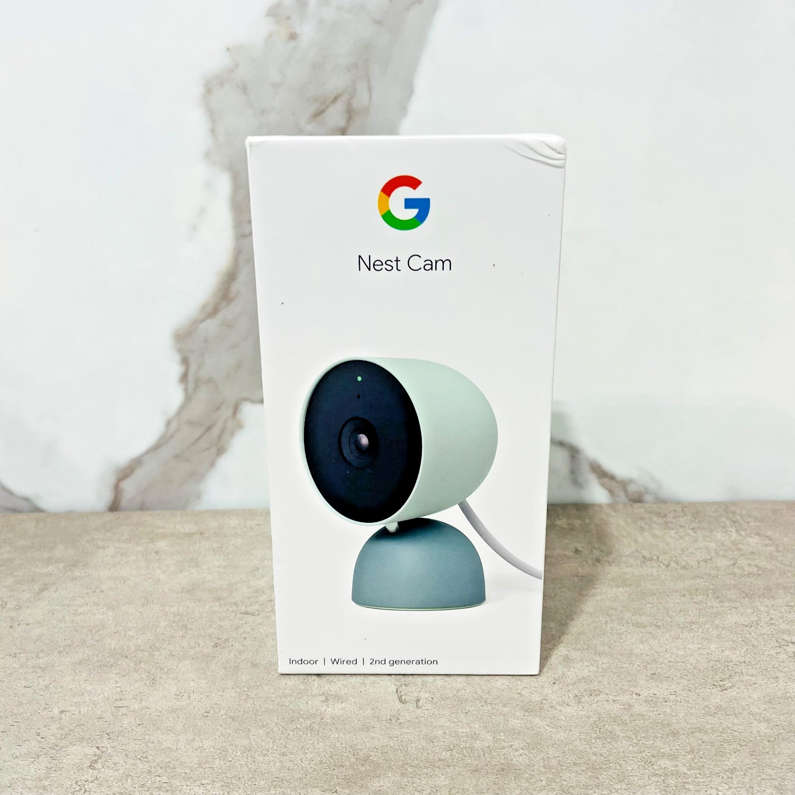 Google Nest Security Cam (Wired) - 2nd Generation - 1080p, Motion Only