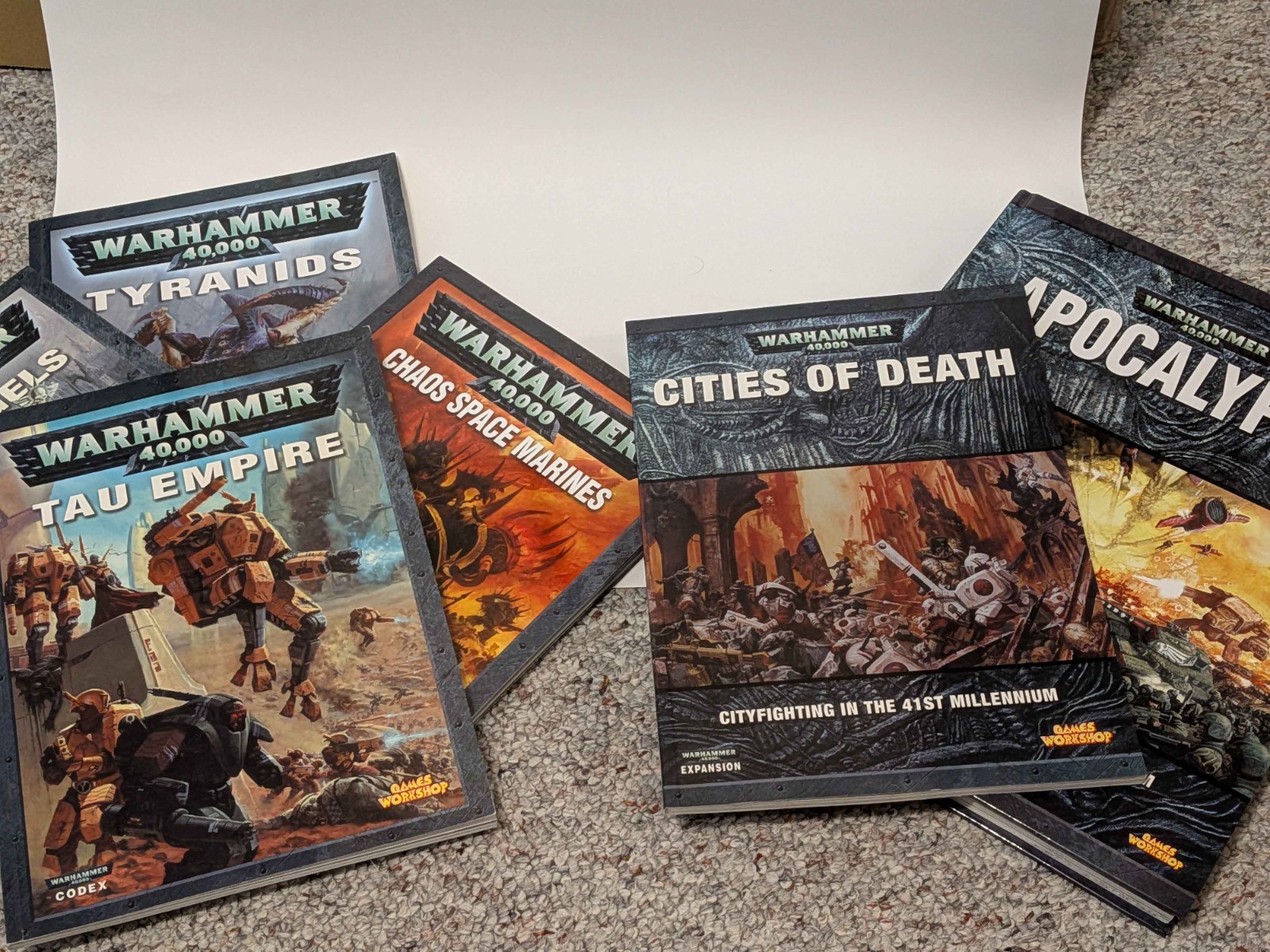 Games Workshop Warhammer 40k 4th Edition Expansions and Army Codices (2004-2007)