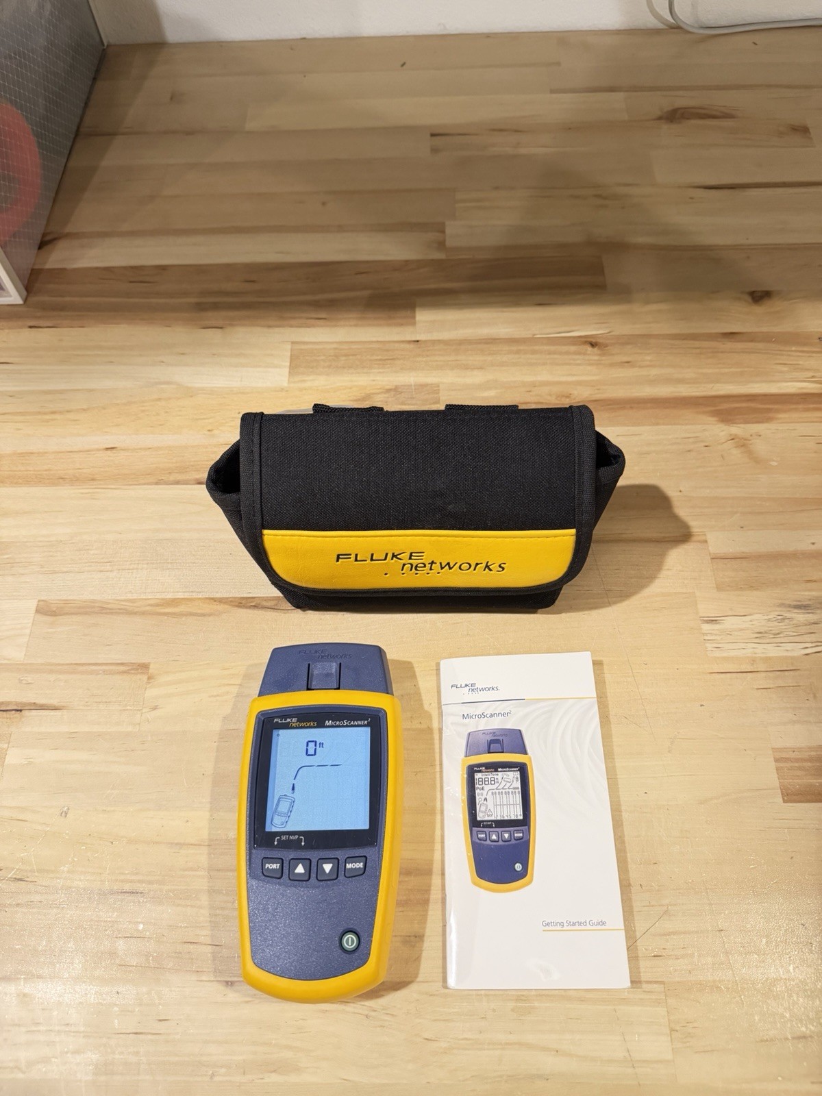 FLUKE NETWORKS MICROSCANNER 2 CABLE VERIFIER (TESTED) SHIPS FAST