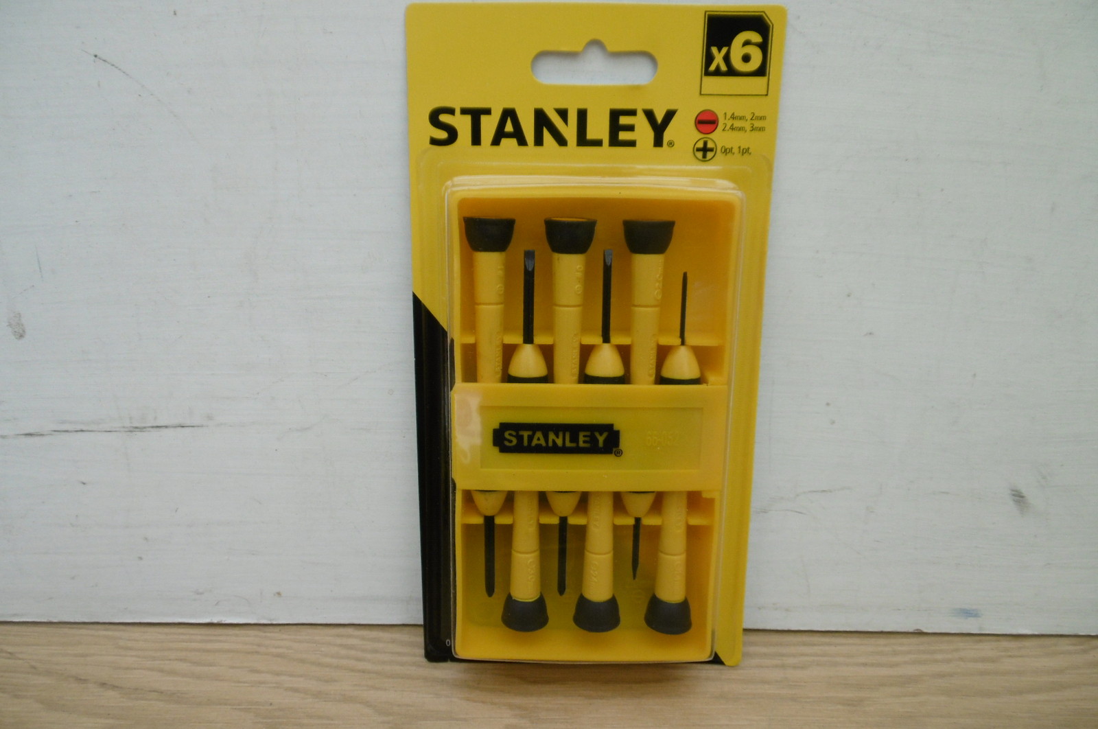 STANLEY 6PCE INSTRUMENT JEWELLERS SCREWDRIVER SET 0 66 052