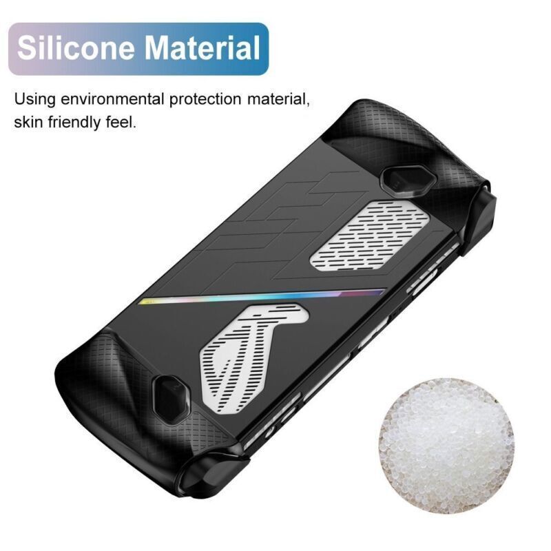 Soft Silicone Protective Cover for ASUS ROG Ally Case Game Console Shockproof
