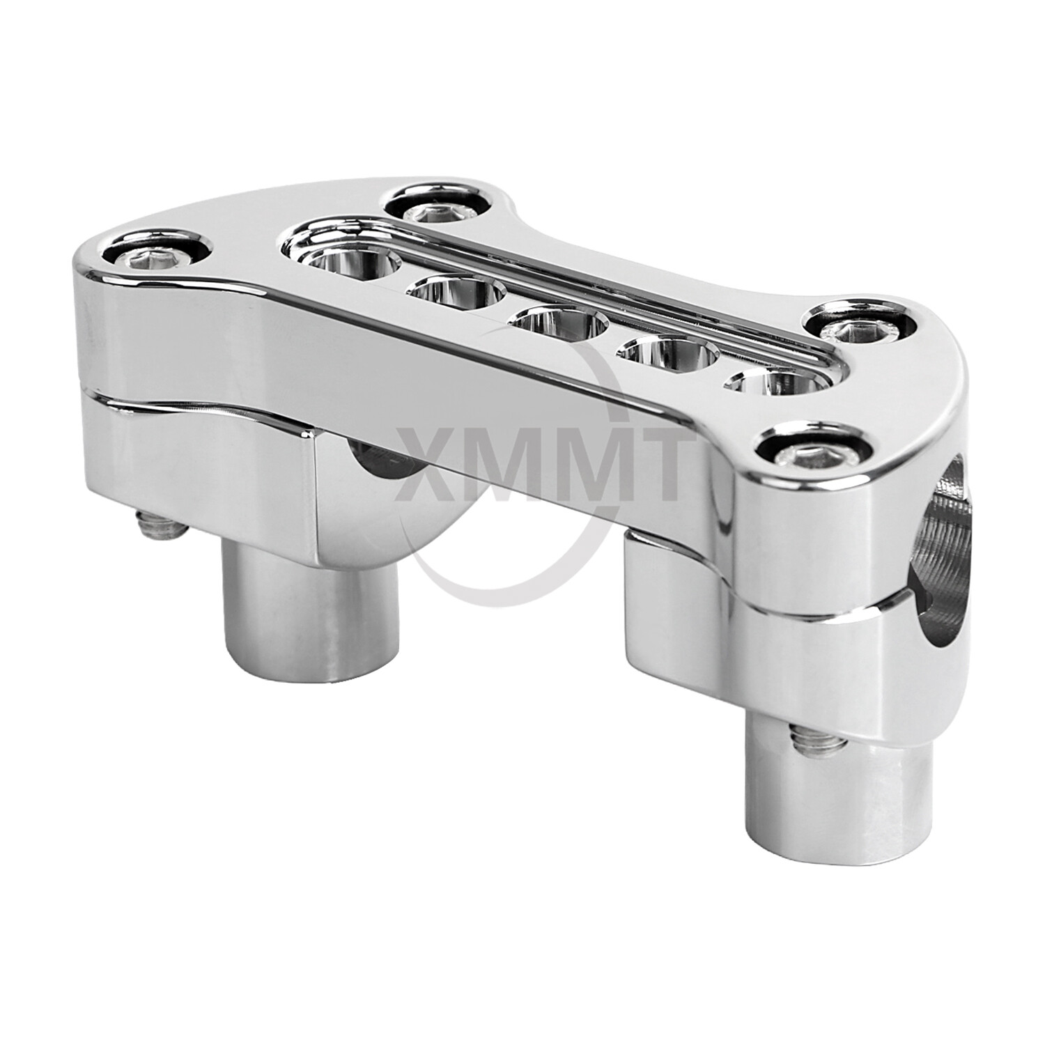 1.7" Handlebar Risers W/ Top Clamp For Harley 1" Bar Dyna Street bob Softail XL