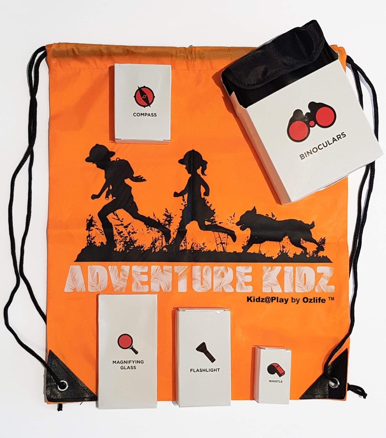 Kids Adventure Exploration Set: Binoculars, Flashlight & STEM Learning Fun