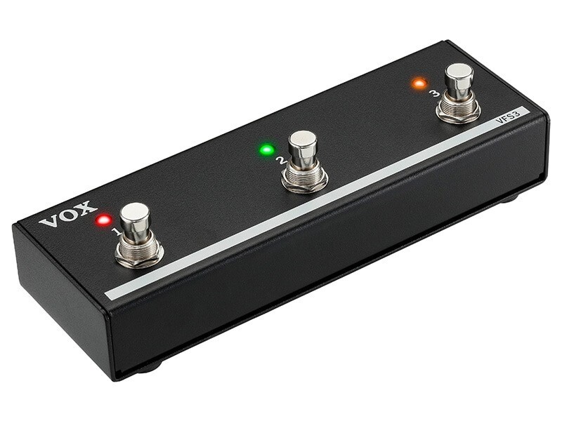 Vox VFS3 3 Button Footswitch for Mini Go Amps