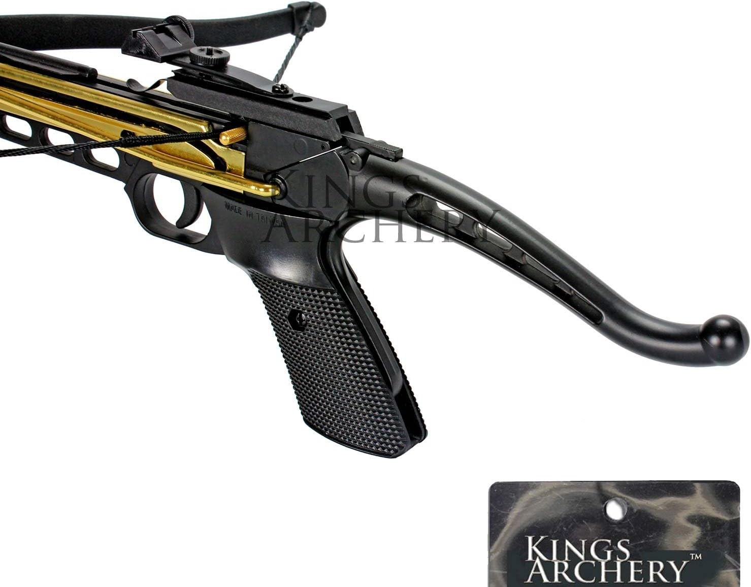 Self-Cocking Bundle with Adjustable Sights, Spare and Caps, 27 Aluminim Arrow...