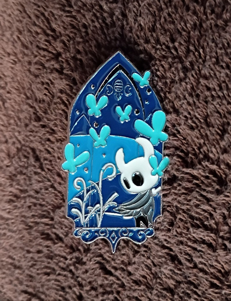HOLLOW KNIGHT PIN - metal enamel set lapel brooch lot badge pins silksong hornet