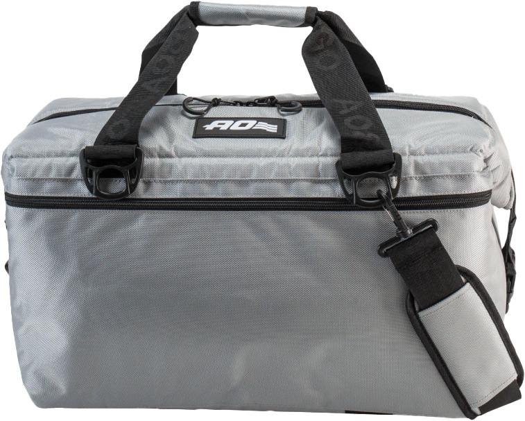 AO COOLERS - 36 Pack Ballistic Silver | AOBA36SL