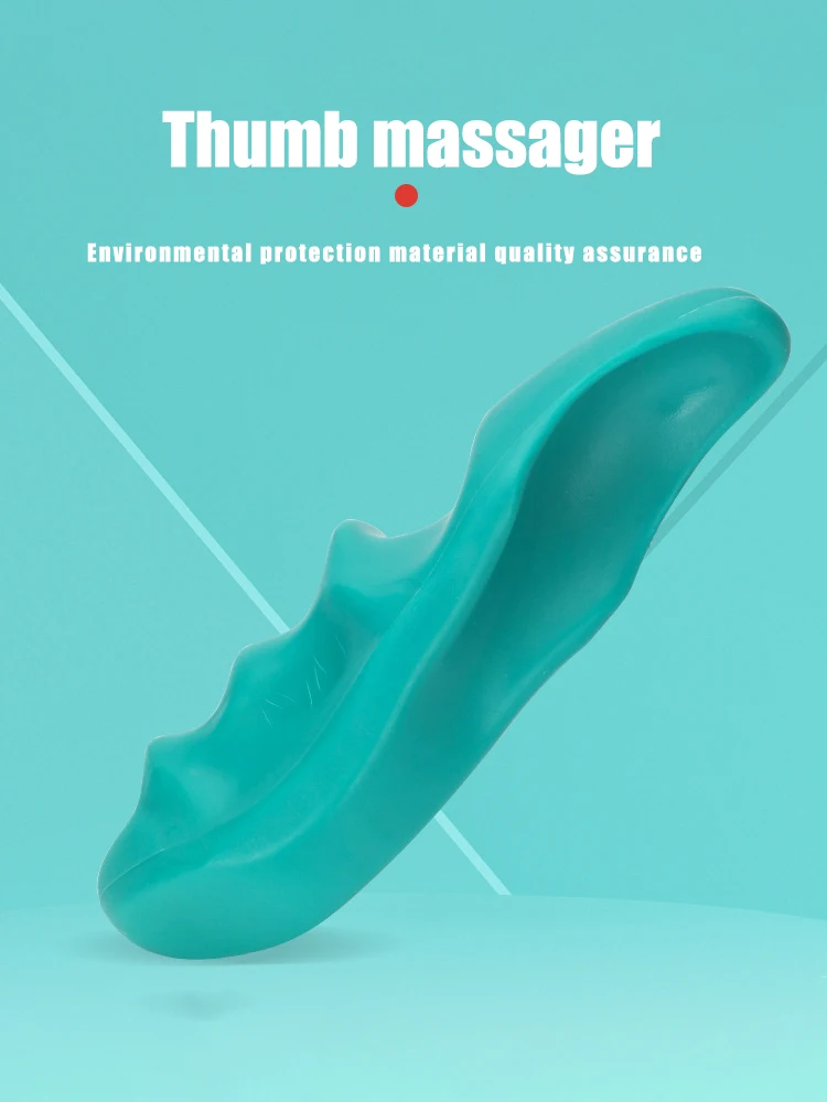 Deep Tissue Massage Tool Thumb Saver Massager Targets Trigger Points M-10