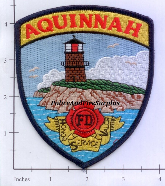 Massachusetts - Aquinnah MA Fire Dept Patch