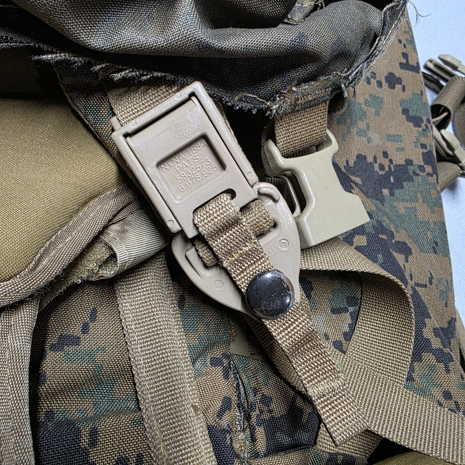 USMC GEN 2 ILBE MARPAT MAIN PACK PROPPER INTL.
