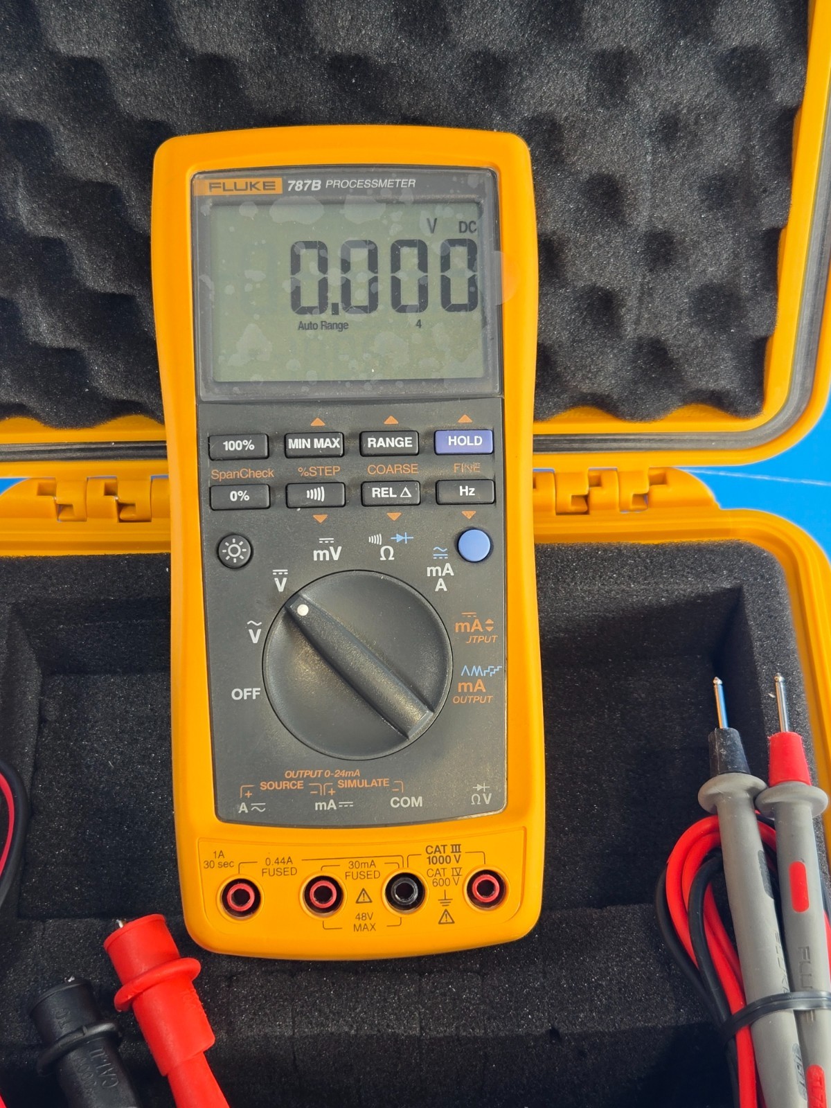 Fluke 787b ProcessMeter Calibrator Meter Multimeter