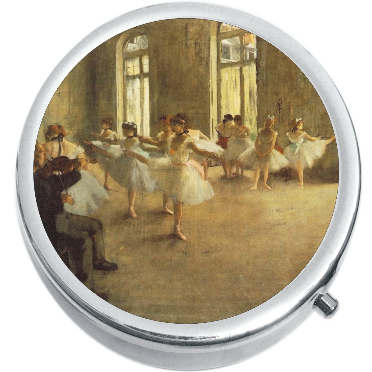 Ballet Children Medicine Vitamin Compact Pill Box