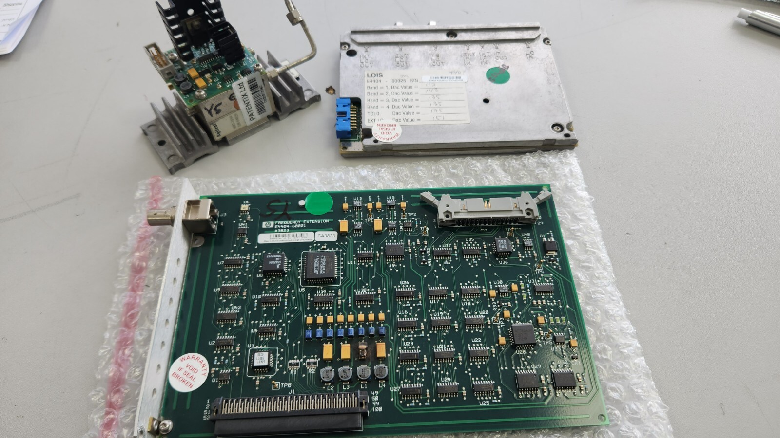 AGILENT 5087-7034 RYTHM WITH E4404-60001 CONTROL BOARD FOR E4405B SET #Y5