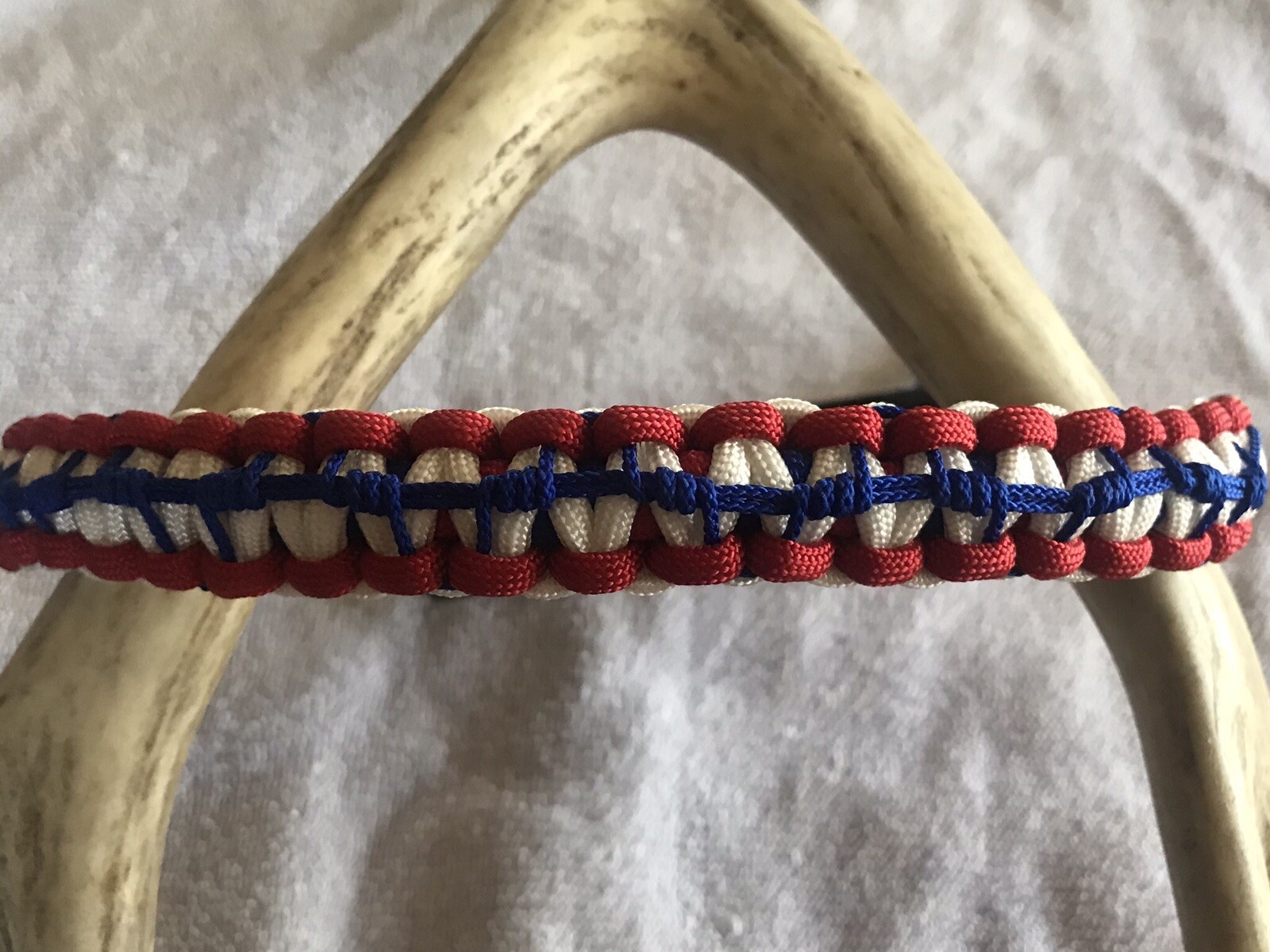 Red,white And Blue Bow Wrist Sling