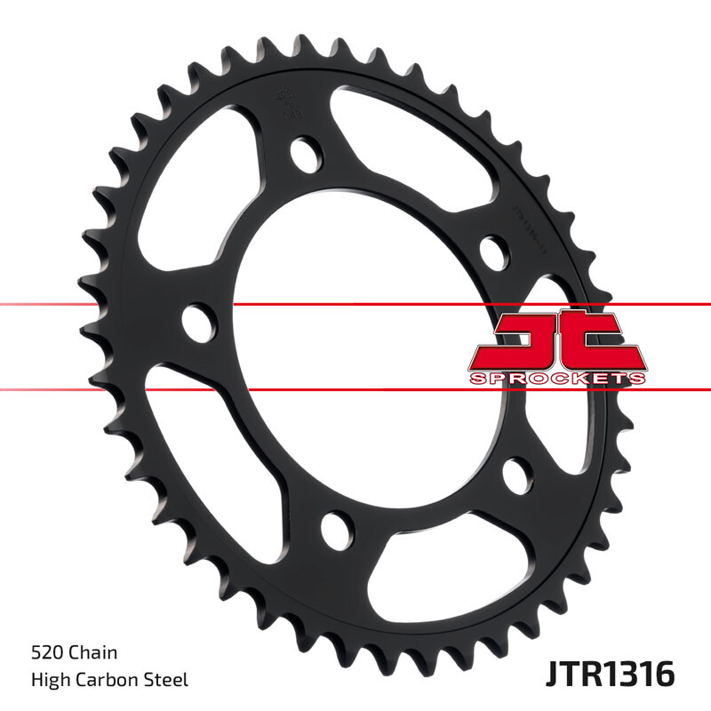 JT Steel Rear Sprocket 39 39T Tooth Honda CB500F X CBR500R CTX700 NC700X