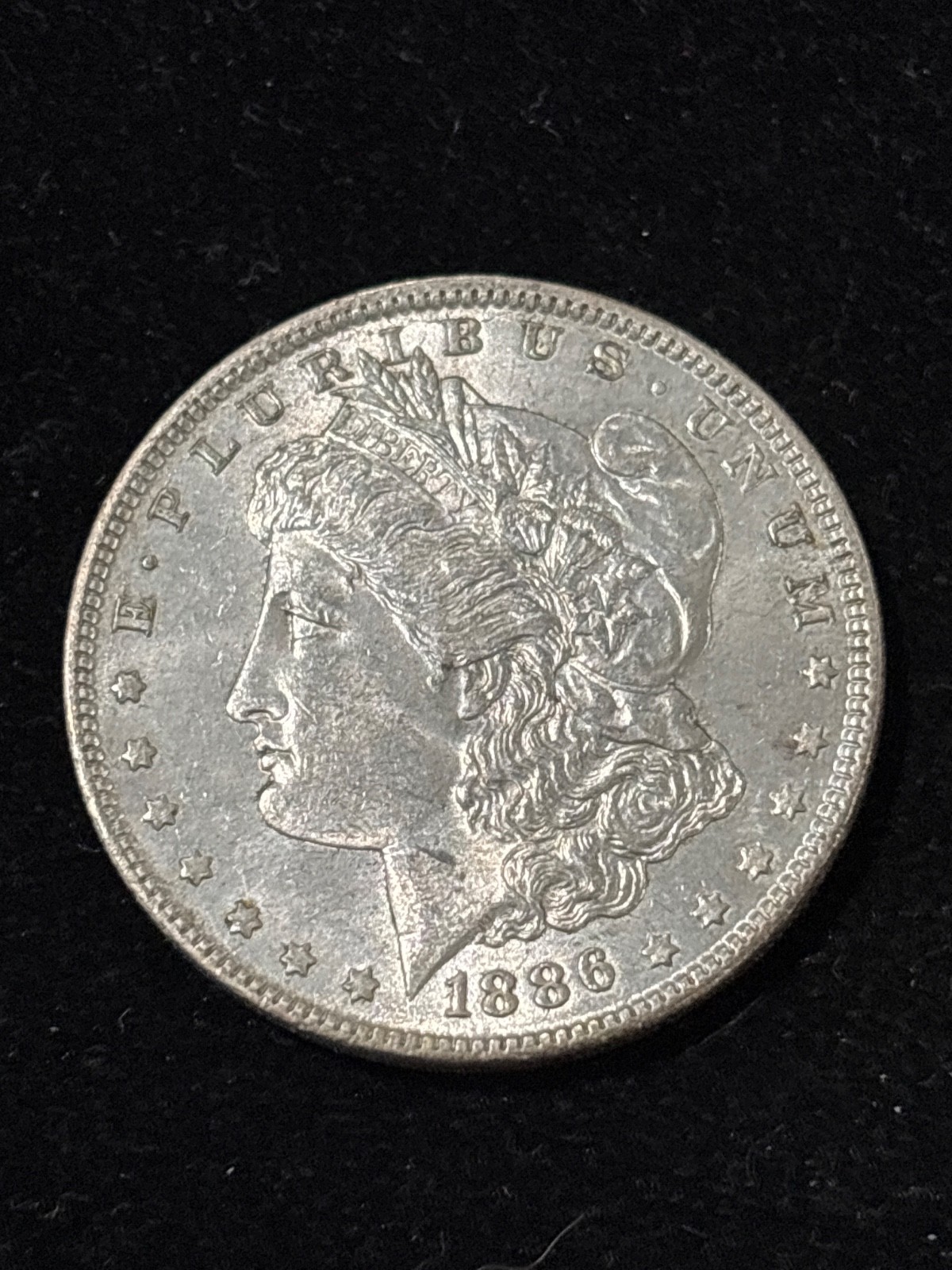 Morgan Silver Dollar 1886 P