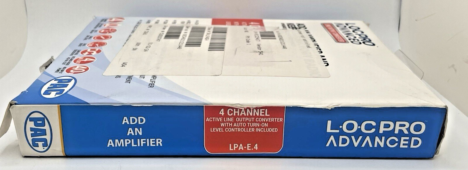 PAC LPA-E.4 LocPRO Advanced 4-CH Active Line Output Converter NEW-OPEN BOX #E110