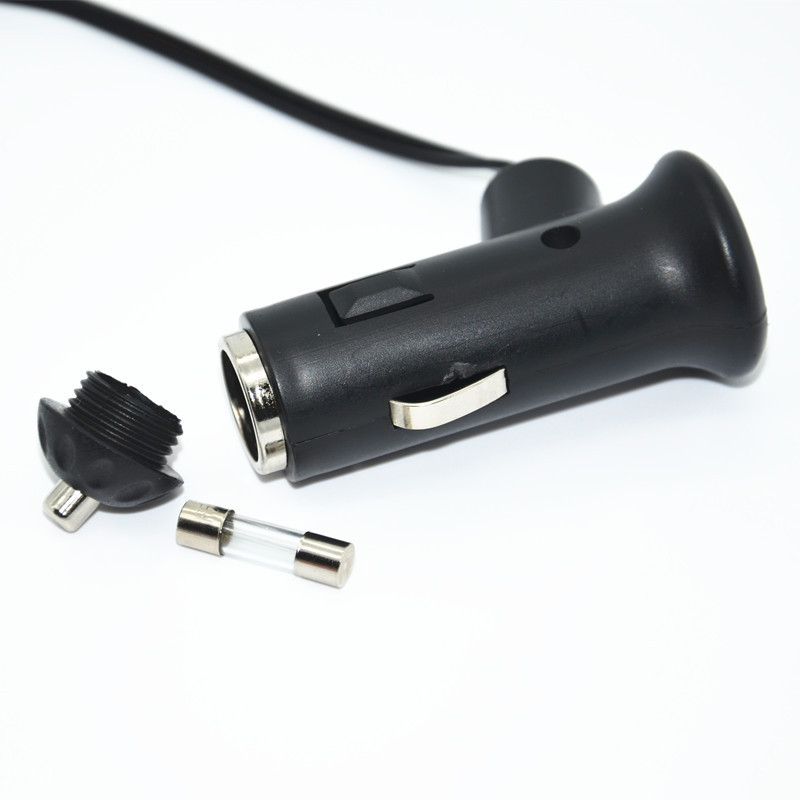 Car 3 Socket 1 USB Power Supply Cigarette Lighter Splitter Plug Charger Adapter