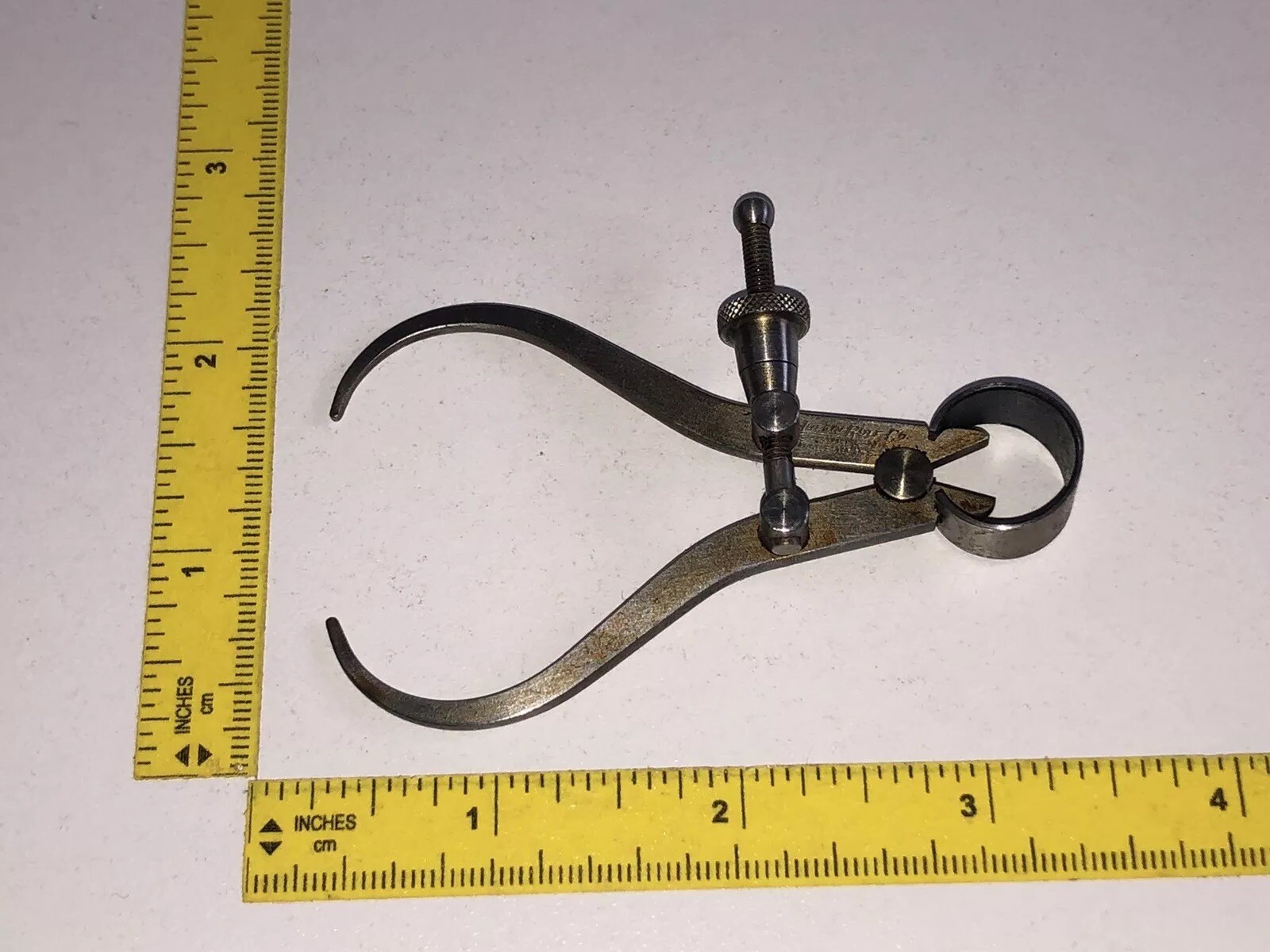 Lufkin Toolmakers Outside Calipers NOS Spring Style Machinist Tool Mini Size