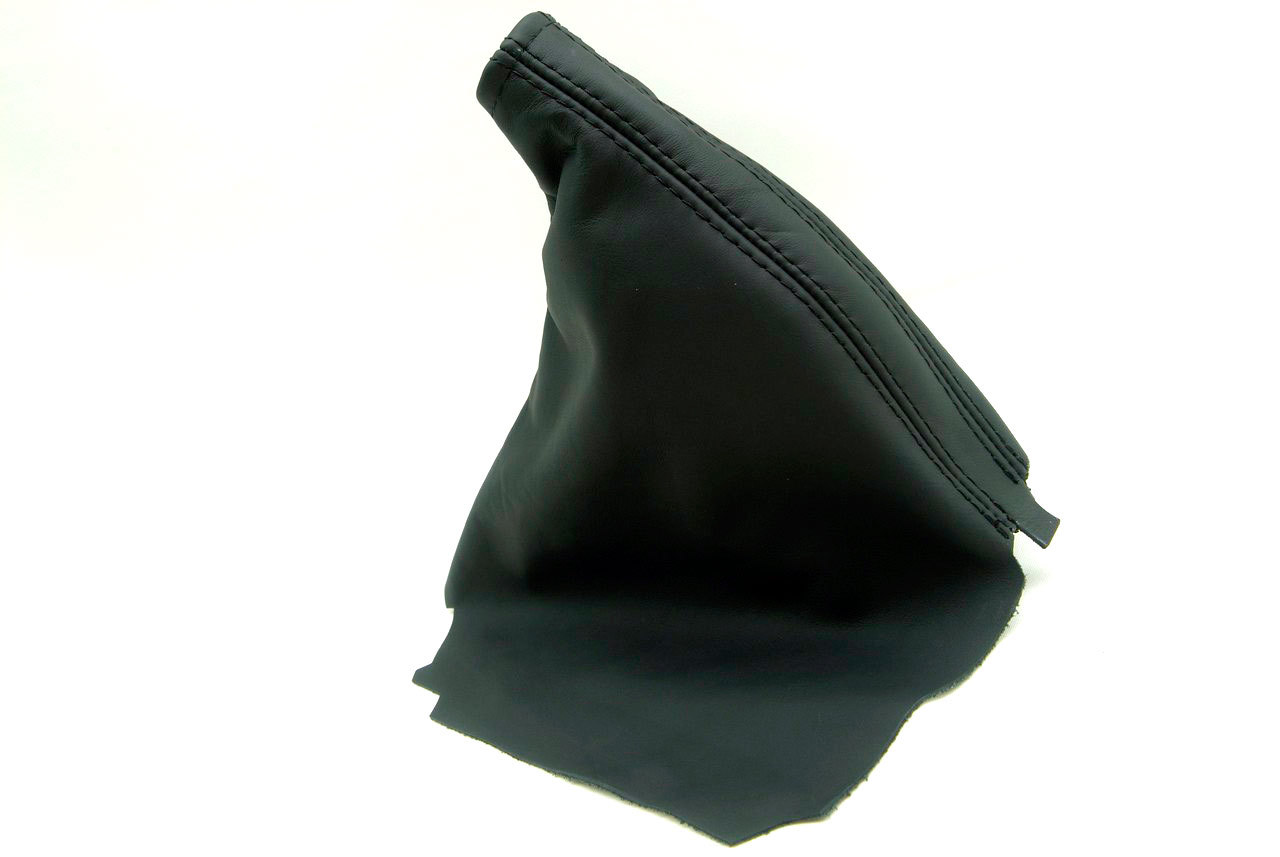 E Brake Boot Leather Synthetic for Subaru Impreza WRX STI 08-16 Black