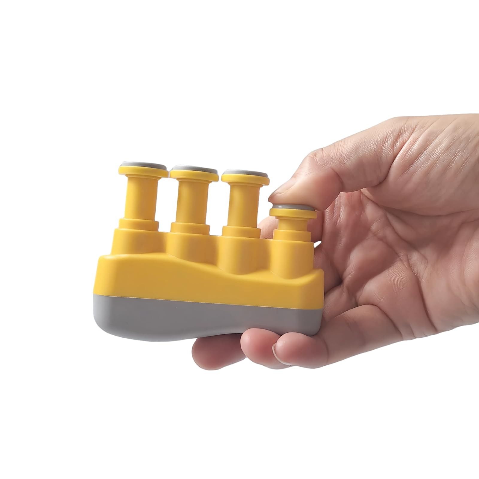 Finger Strengthener, Hand Grip Trainer Exerciser for Piano, Guitar, Bass, Uku...