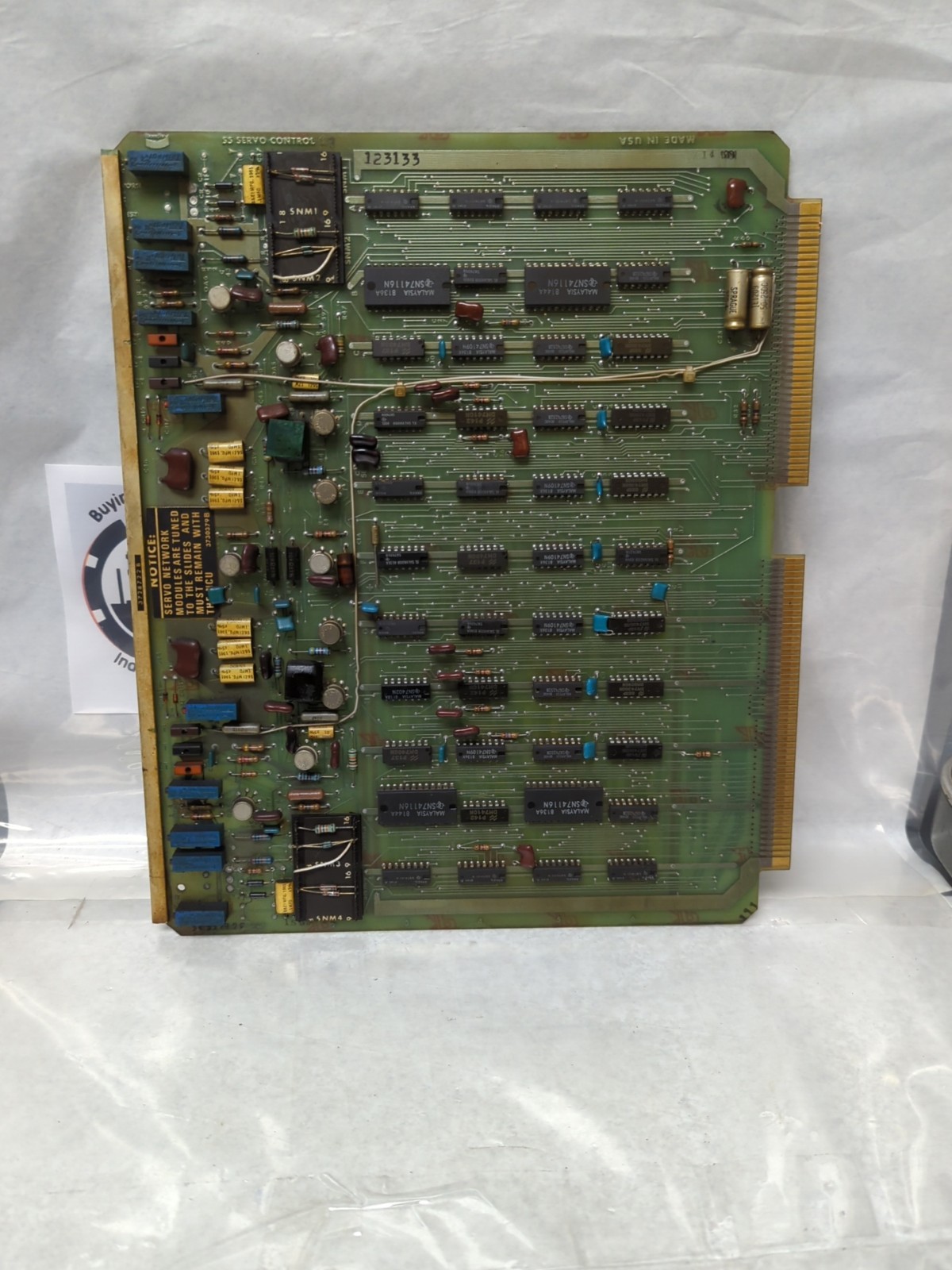 BENDIX,3733282F,S5 SERVO CONTROL CIRCUIT BOARD PRE-OWNED