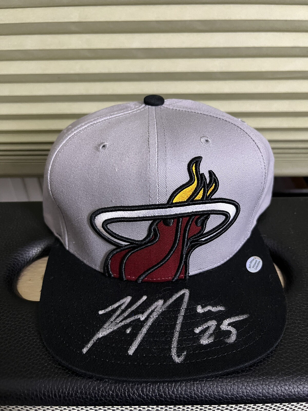 Kendrick Nunn Signed Heat Hat