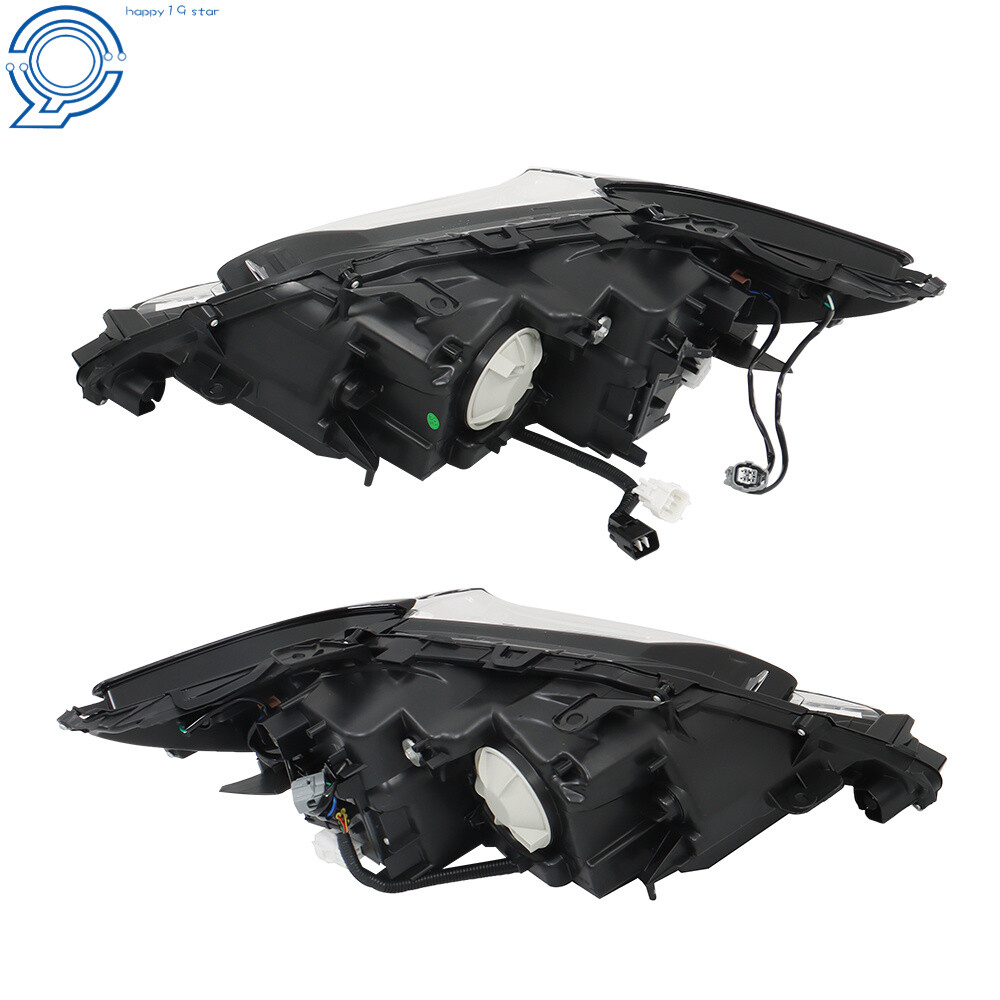 For 2016-2018 Lexus ES350 ES300H Halogen LED DRL Projector Headlight Left+Right