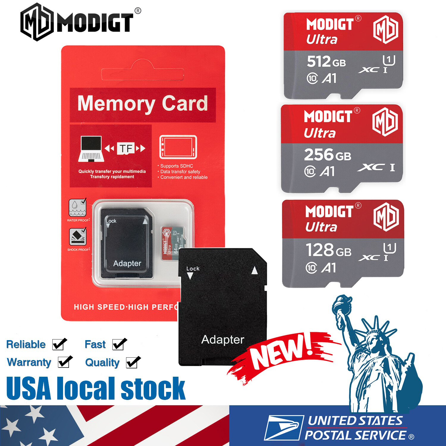 High Speed Ultra Micro SD Card SDHC SDXC Class 10 TF Card Memory Flash Card Lot