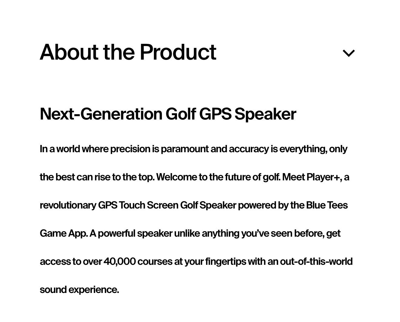 Blue Tees Golf GPS Case Compatible with Player+ GPS Speaker, Soft Carrying